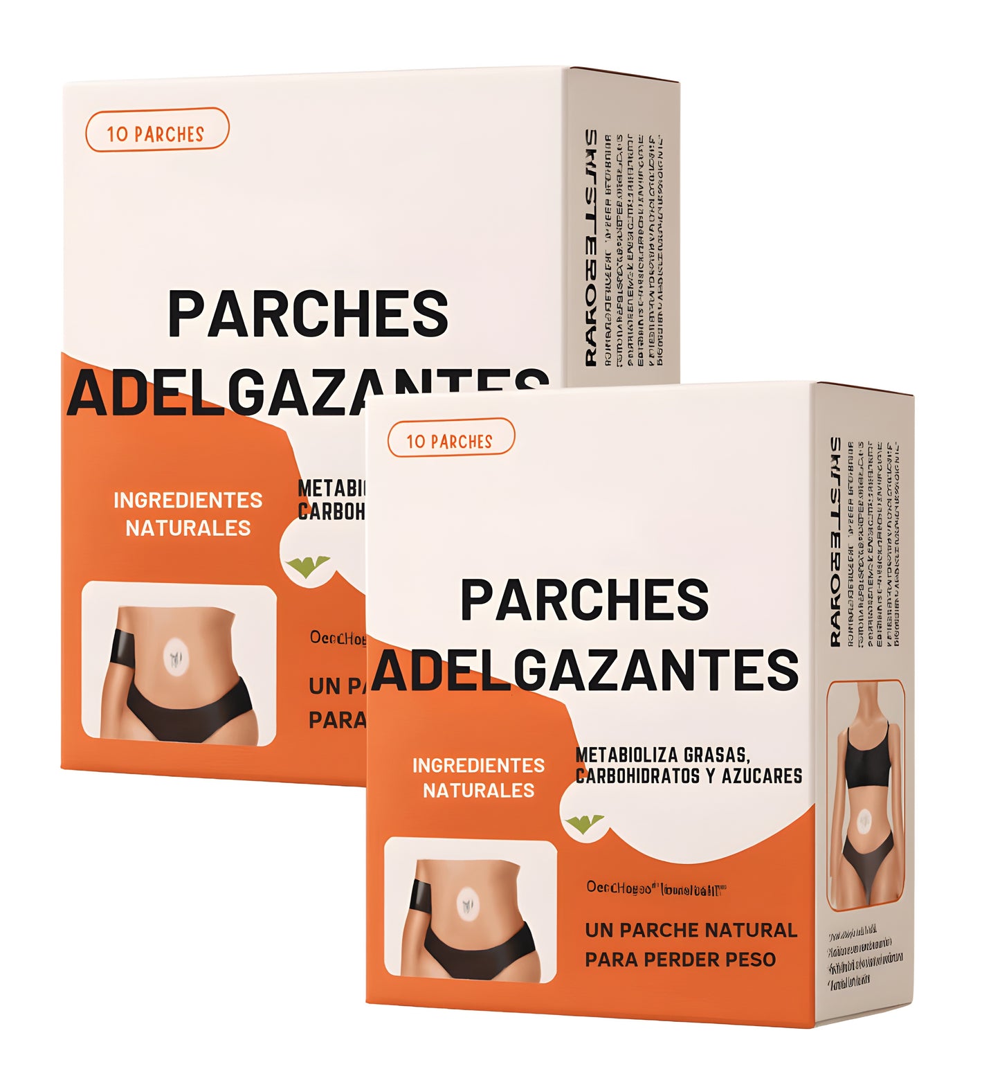 🌿 2 Pack Slim Patch – Parches Corporales de Bienestar x20 Unidade