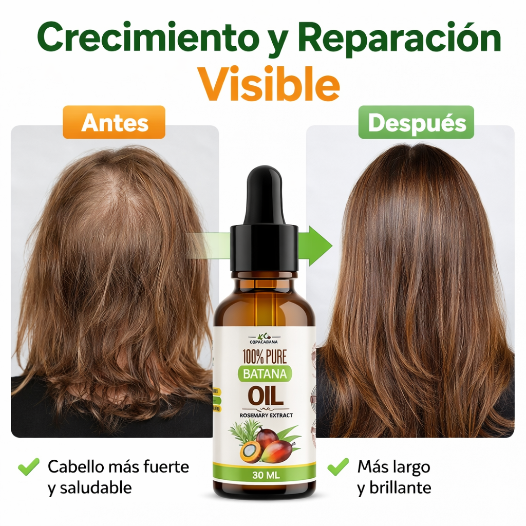 🌿 Aceite Batana Crecimiento Cabello 30 ml