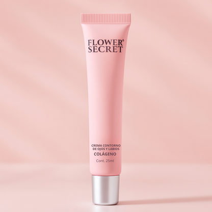 🌸 Contorno de Ojos y Labios con Colágeno – Flower Secret