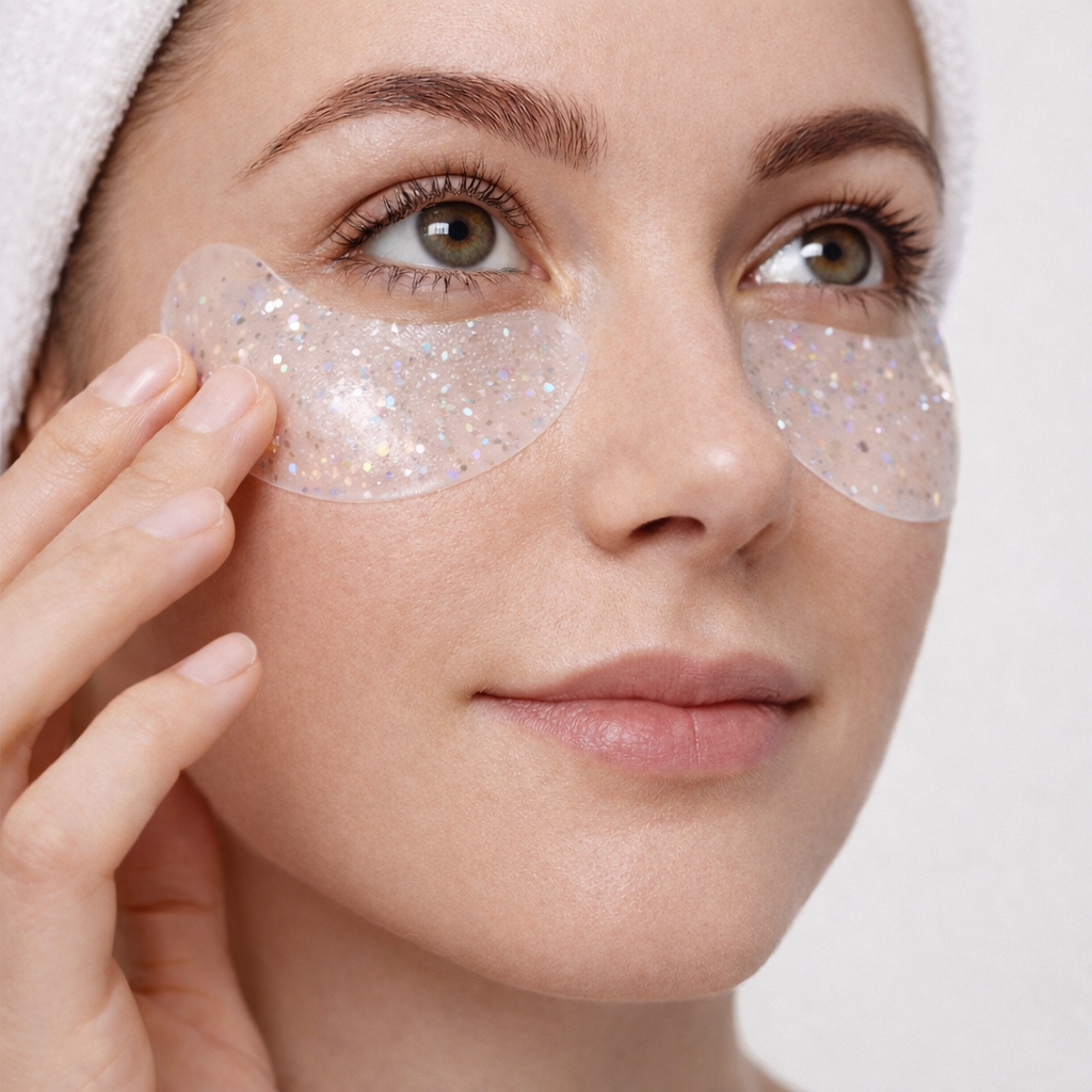 💧 Parches Hidratantes para Contorno de Ojos con Ácido Hialurónico – 60 Unidades